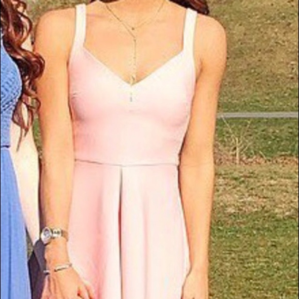 LIKELY brand light pink summery dress!
